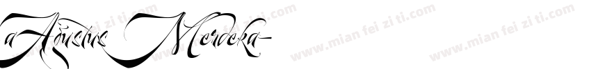 aAgustus Merdeka字体转换